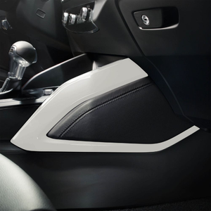 Dekorblenden Mittelkonsole ibisweiß 1