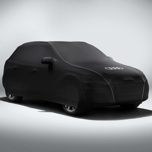Fahrzeugabdeckung mit Audi Ringen 1