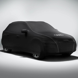 Fahrzeugabdeckung mit Audi Ringen 1