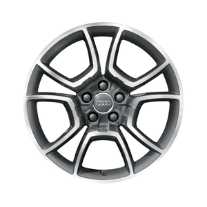 Felge, 5-Arm-Pila anthrazit, glanzgedreht, 8,5Jx19 1