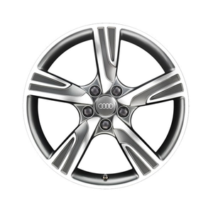 Felge, 5-Arm-Velum anthrazit, glanzgedreht, 7,5Jx18 1