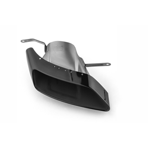 Sport-Endrohrblende schwarz verchromt, links, für Fahrzeuge mit Einzelendrohr links und rechts 1