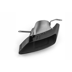 Sport-Endrohrblende schwarz verchromt, rechts, für Fahrzeuge mit Einzelendrohr links und rechts 1