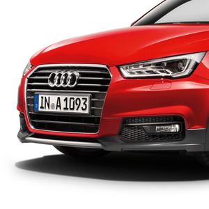 Frontschürze platinumgrau/Aluminiumoptik 1