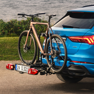 Fahrradträger für die Anhängevorrichtung schwarz, faltbar 1