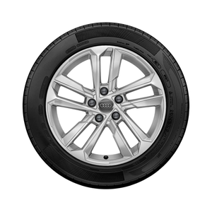 Rad, 5-Parallelspeichen 6,5Jx17, Winterreifen 205/50 R17 93H XL, rechts 1