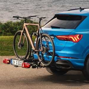 Fahrradträger für die Anhängevorrichtung schwarz, faltbar 1