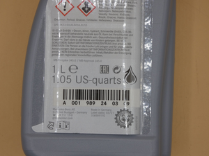 Original Mercedes-Benz Mehrbereichsöl 345.0 (1 Liter) 4