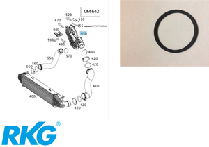 Original Mercedes-Benz O-Ring Geräuschdämpfer OM642 1
