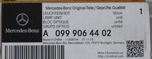 Original Mercedes-Benz Leuchteinheit Umfeldbeleuchtung rechts 6