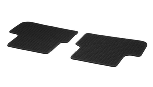 Original Mercedes-Benz Ripsmatten, 2-tlg. Satz hinten. Für A-, B-, CLA-, GLA-Klasse 1