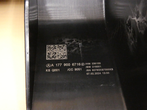 Original Mercedes-Benz Mantelrohrschaltermodul. CLA W118, A-Klasse W177, B-Klasse W247 6