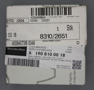 Original Mercedes-Benz Stern-Heckdeckel, AMG GT 4