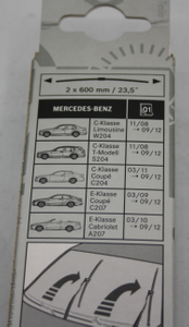 Original Mercedes-Benz Wischerblatt-Satz-Vorne C-Klasse 204 / E-Klasse 207 2