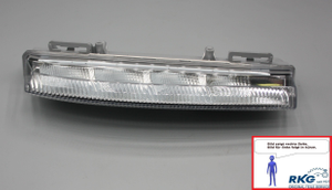 Original Mercedes-Benz LED Tagfahrleuchte links. C-Klasse 204, E-Klasse 207 + 212 1