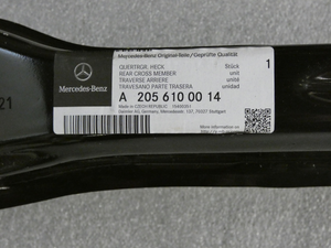 Original Mercedes-Benz Querträger hinten. C-Klasse W205 5