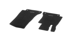 Original Mercedes-Benz Ripsmattensatz vorne, 2-teilig, C-Klasse 205 ab 07.2018 2