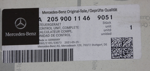 Original Mercedes-Benz Mantelrohrschaltermodul. C-Klasse W205, GLC W253, EQC W293 6