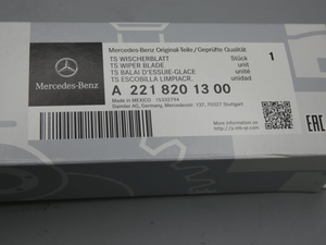 Original Mercedes-Benz Wischerblatt-Satz-Vorne. S-Klasse W221, CL W216 1