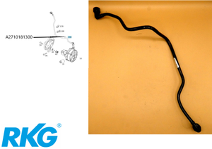 Original Mercedes-Benz Regenerierleitung Luftpumpe-Ansaugrohr. C-Klasse, E-Klasse, SLK 1