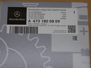 Original Mercedes-Benz Ölfiltereinsatz OM 471926 , OM 473909 6