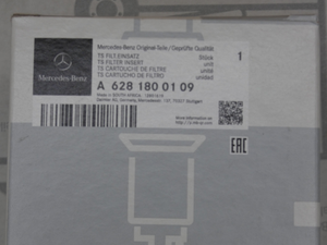 Original Mercedes-Benz Ölfiltereinsatz OM628. G-Modell W463, S-Klasse W220 5