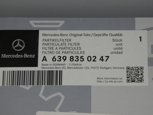 Original Mercedes-Benz Pollenfilter für Viano W636, W639 6