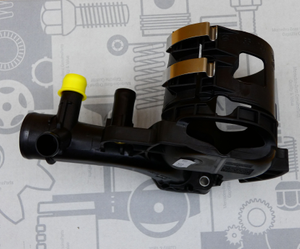 Original Mercedes-Benz Kühlmittel Austrittstutzen OM651. Sprinter, C-Klasse W204 2