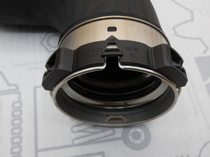 Original Mercedes-Benz Ladeluftschlauch, Ladeluftkühler links. Sprinter W900, W906, W907 5