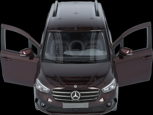 Original Mercedes-Benz T-Klasse Modellauto rubellitrot - 5