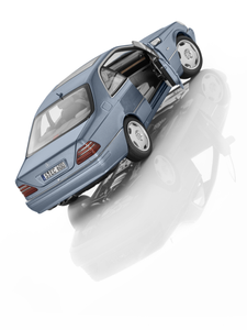 Original Mercedes Benz C140 Coupe CL600 Perlblau metallic 1:18 Modell Norev 2