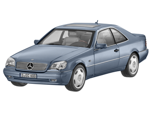 Original Mercedes Benz C140 Coupe CL600 Perlblau metallic 1:18 Modell Norev 1