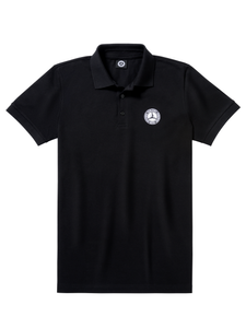 Original Mercedes-Benz Classic Poloshirt Herren schwarz (Größe: S-XXL) 2