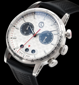 Original Mercedes-Benz Armbanduhr Uhr Herren Classic Silberpfeil B66041759 2