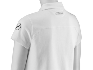 Original Mercedes-Benz AMG Poloshirt Damen XS - XL weiß - 2