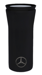 Original Mercedes-Benz To Go Becher Stahlbecher 350 ml schwarz Edelstahl - 2