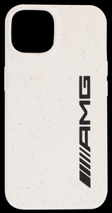 Original Mercedes-Benz AMG Hülle für iPhone® 14 weiß Polyester Mercedes-AMG - 1