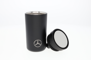Original Mercedes-Benz To Go Becher Schwarz 0,2 l Edelstahl/Polypropylen - 3