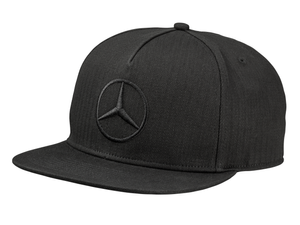 Original Mercedes Flat Brim Cap schwarz - 1