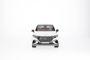 Original Mercedes-Benz EQS SUV AMG Line X296 Modellauto diamantweiß - 1