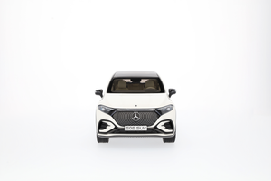 Original Mercedes-Benz EQS SUV AMG Line X296 Modellauto diamantweiß - 3
