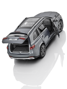 Original Mercedes Benz GLS X167 Selenitgrau 1:18 Modell B 66960623 handmontiert 2