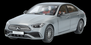 Original Mercedes Benz C-Klasse W206 AMG Line 1:18 Modell Dealer Edition grau 3