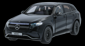 Original Mercedes Benz EQC AMG Line 1:18 Modell mit LED Beleuchtung B66963758 3