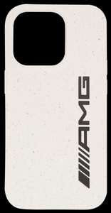 Original Mercedes-AMG Hülle für iPhone® 14 Pro weiß Polyester - 1