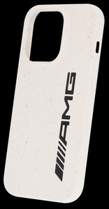 Original Mercedes-AMG Hülle für iPhone® 14 Pro weiß Polyester - 4
