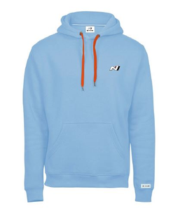Original Hyundai N Hoodie Kapuzenpullover Performance Blue geprägtem N-Logo 1
