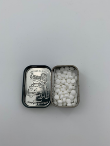 Original VW Retro Blechdose mit Pfefferminzdragees 2
