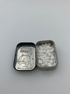 Original VW Retro Blechdose mit Pfefferminzdragees 3