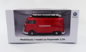 Original VW Modellauto T1 Kasten Feuerwehr 2